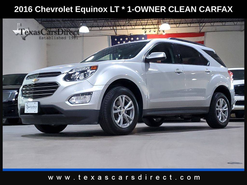 2016 Chevrolet Equinox LT — SUV — 73,344 mi — Dallas, TX