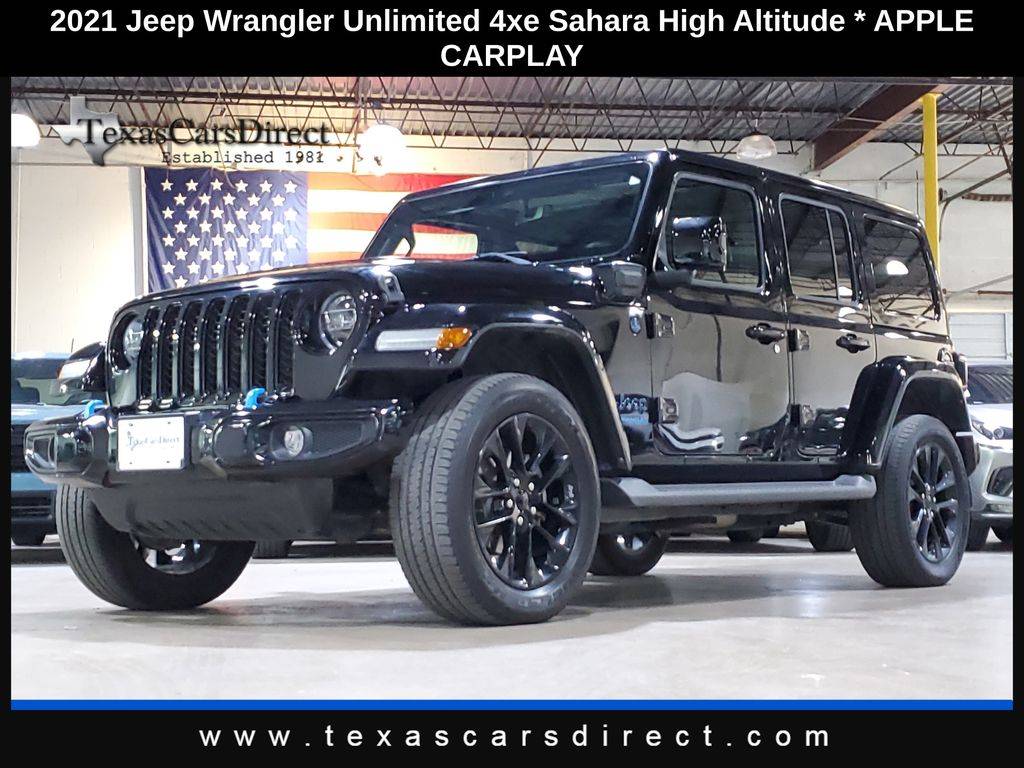 2021 Jeep Wrangler Sahara High Altitude 4xe — SUV — 52,331 mi — Dallas, TX
