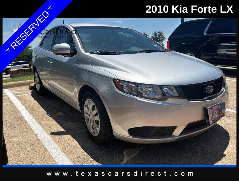 2010 Kia Forte LX — Sedan — 64,335 mi — Dallas, TX