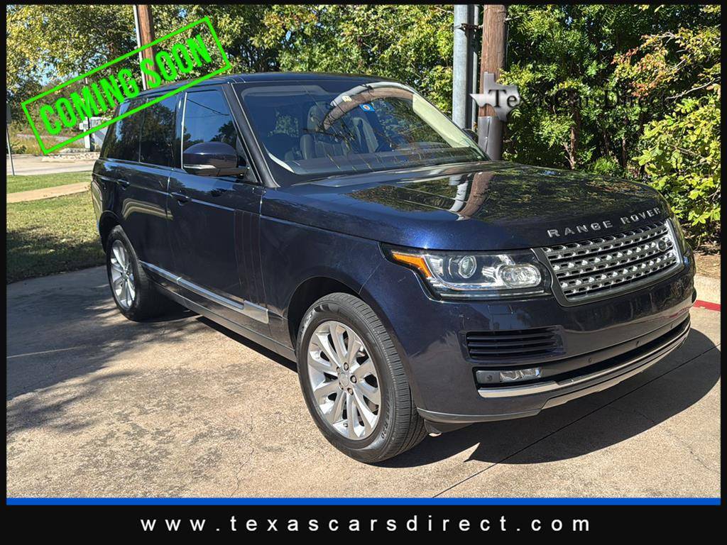 2016 Land Rover Range Rover Diesel HSE — SUV — 107,535 mi — Dallas, TX