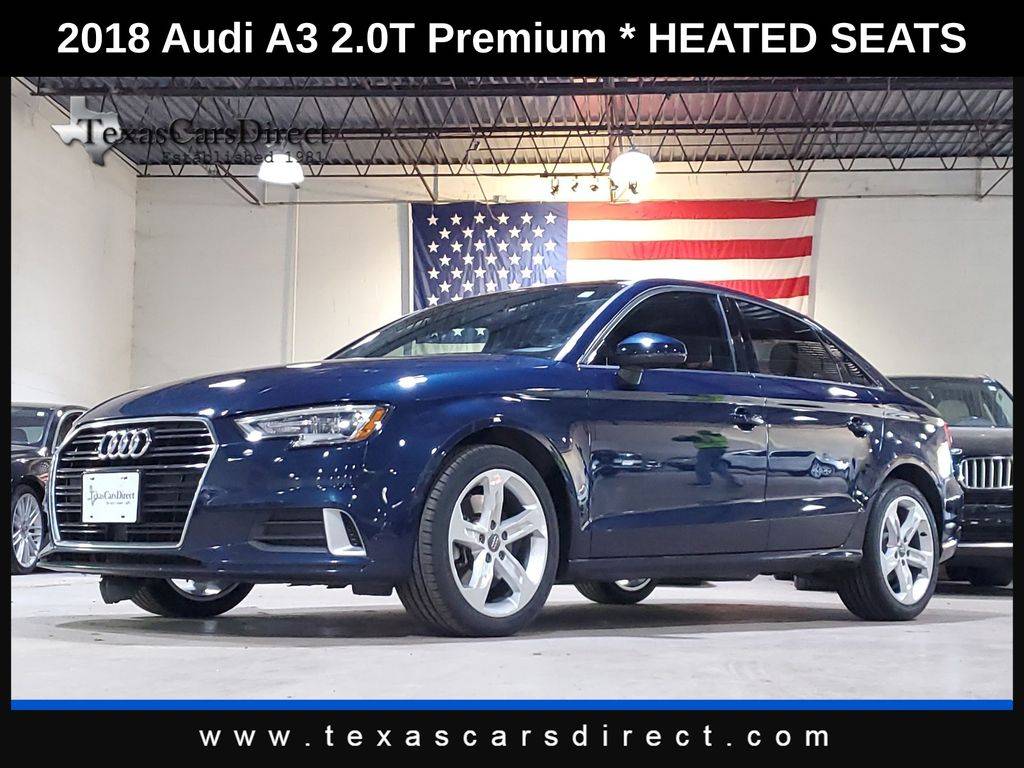 2018 Audi A3 Premium — Sedan — 71,186 mi — Dallas, TX