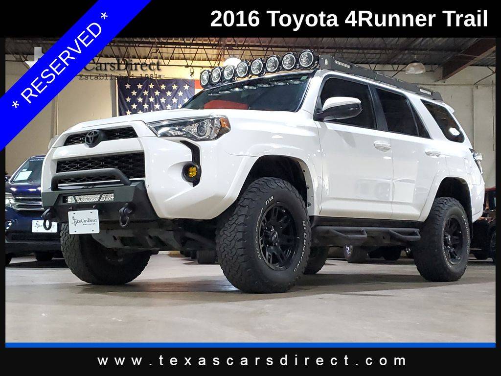 2016 Toyota 4Runner Trail — SUV — 124,142 mi — Dallas, TX
