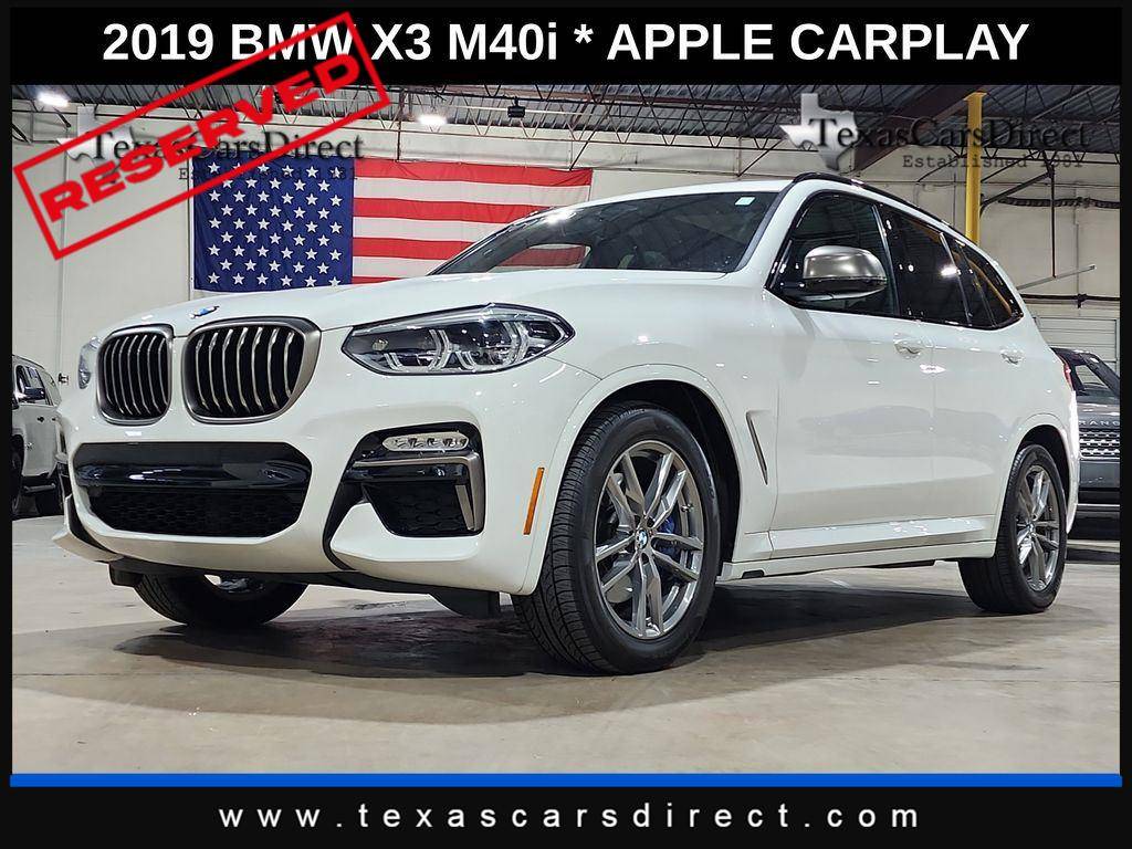 2019 BMW X3 M40i — SUV — 78,710 mi — Dallas, TX