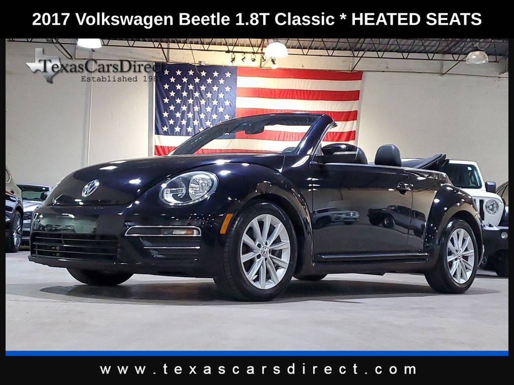 2017 Volkswagen Beetle 1.8T SE — Convertible — 52,429 mi — Dallas, TX