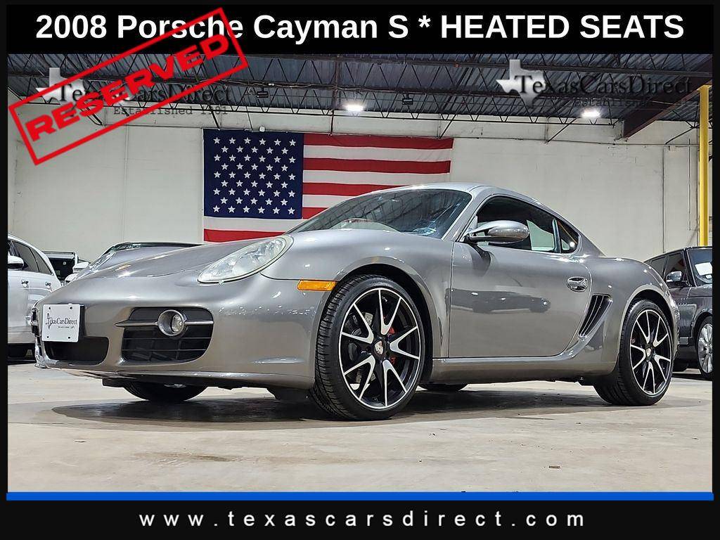 2008 Porsche Cayman S — Coupe — 74,235 mi — Dallas, TX