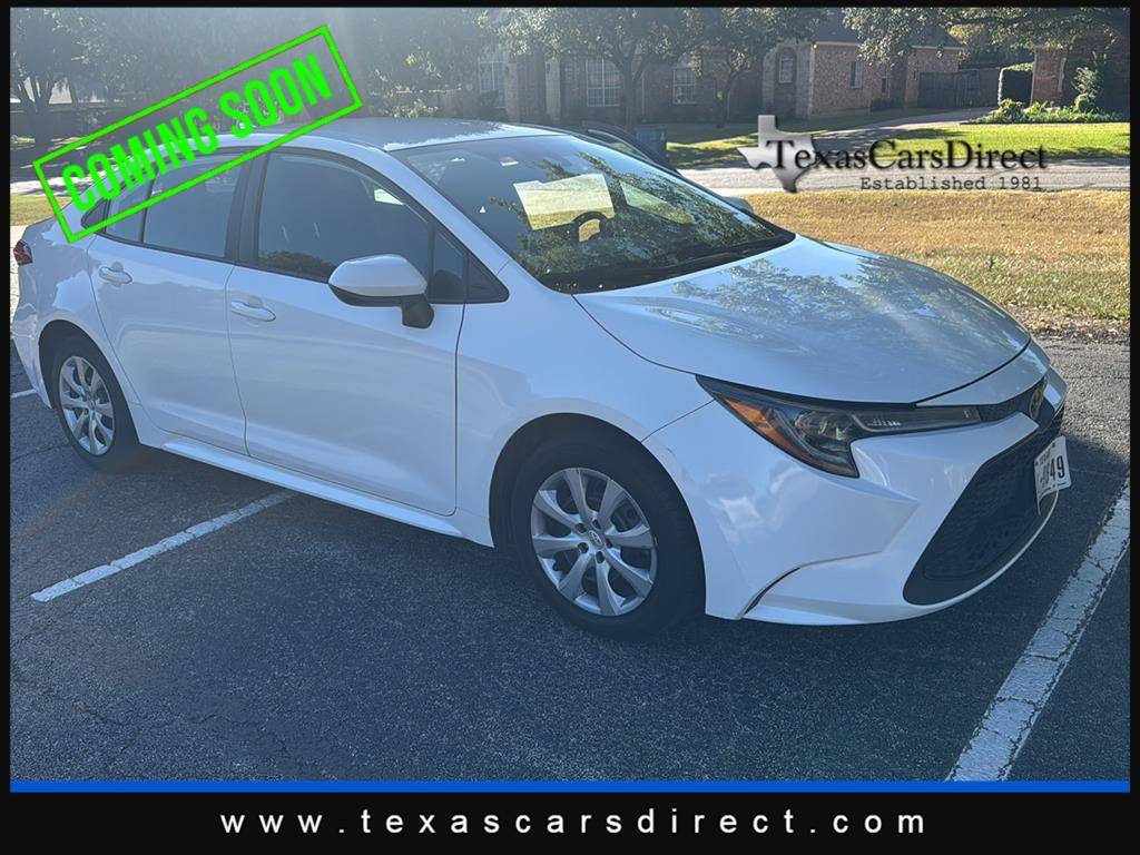 2020 Toyota Corolla LE — Sedan — 111,004 mi — Dallas, TX