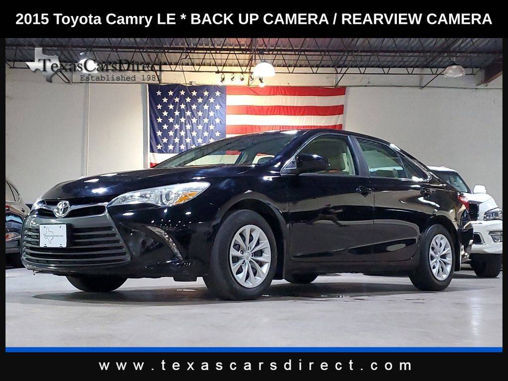 2015 Toyota Camry LE — Sedan — 47,416 mi — Dallas, TX