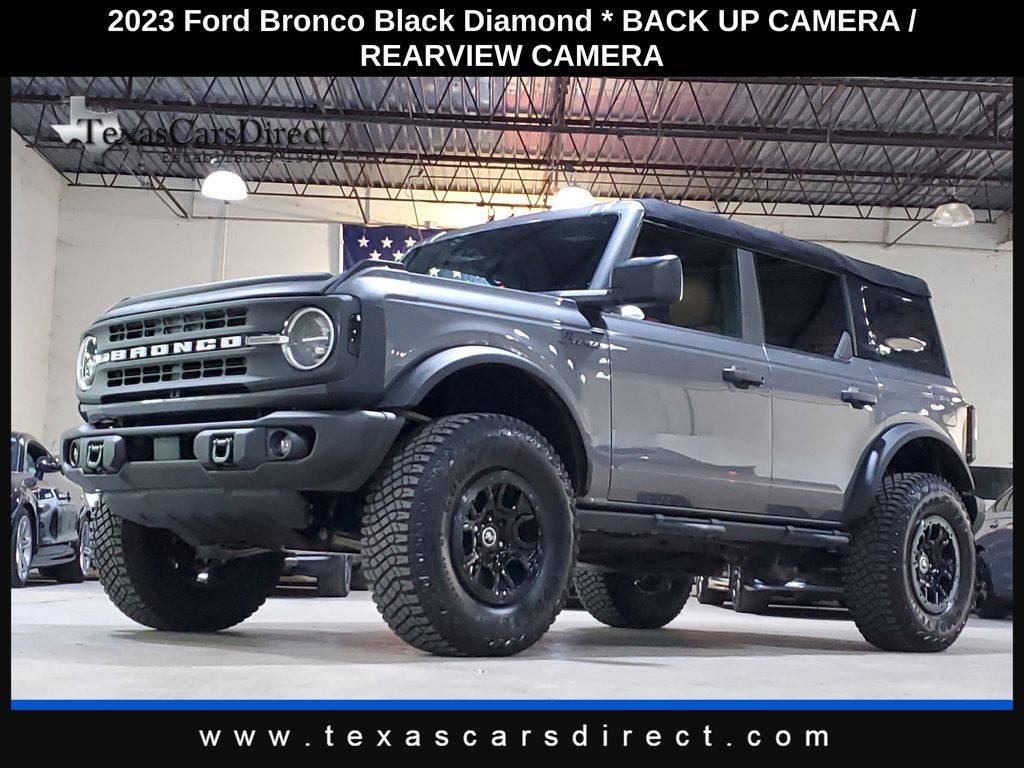 2023 Ford Bronco Black Diamond — SUV — 15,895 mi — Dallas, TX
