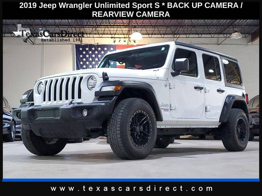 2019 Jeep Wrangler Sport S — SUV — 77,663 mi — Dallas, TX