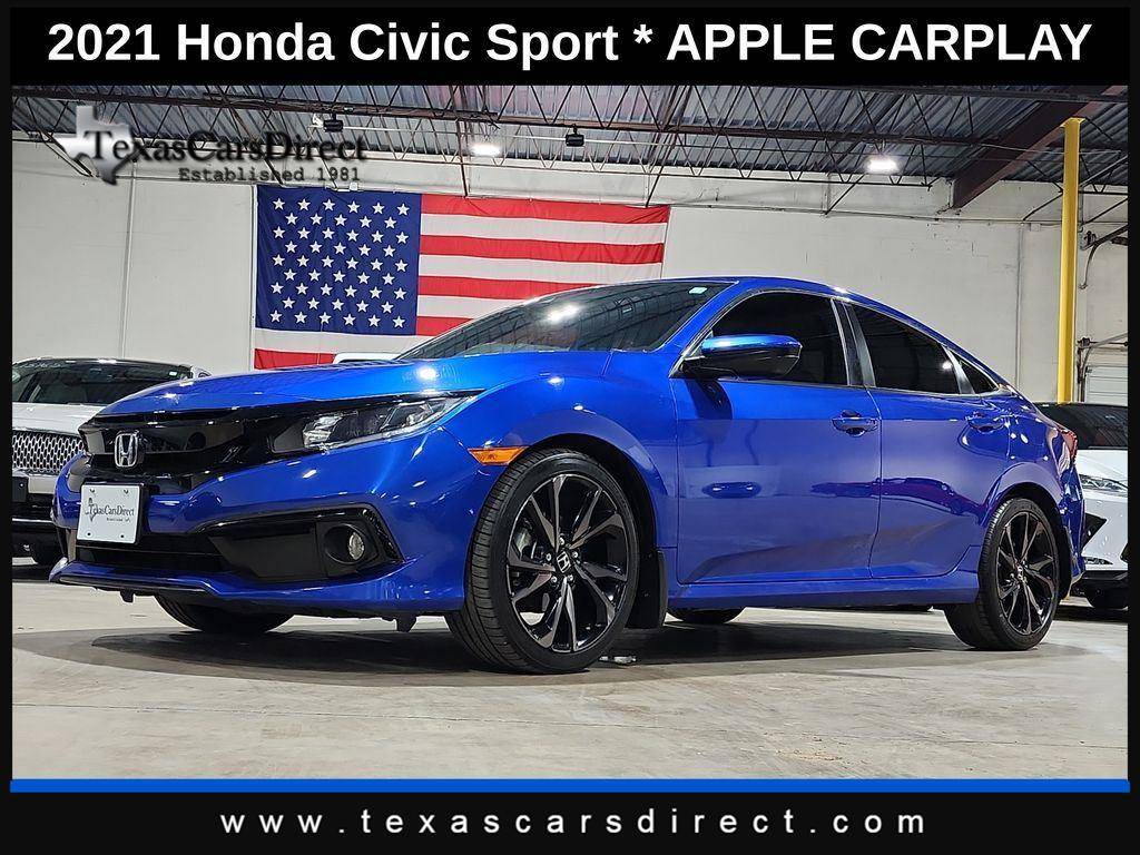 2021 Honda Civic Sport — Sedan — 35,470 mi — Dallas, TX