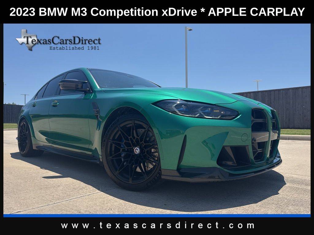 2023 BMW M3 Competition — Sedan — 15,336 mi — Dallas, TX