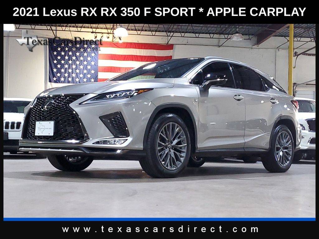 2021 Lexus RX RX 350 F Sport — SUV — 53,287 mi — Dallas, TX