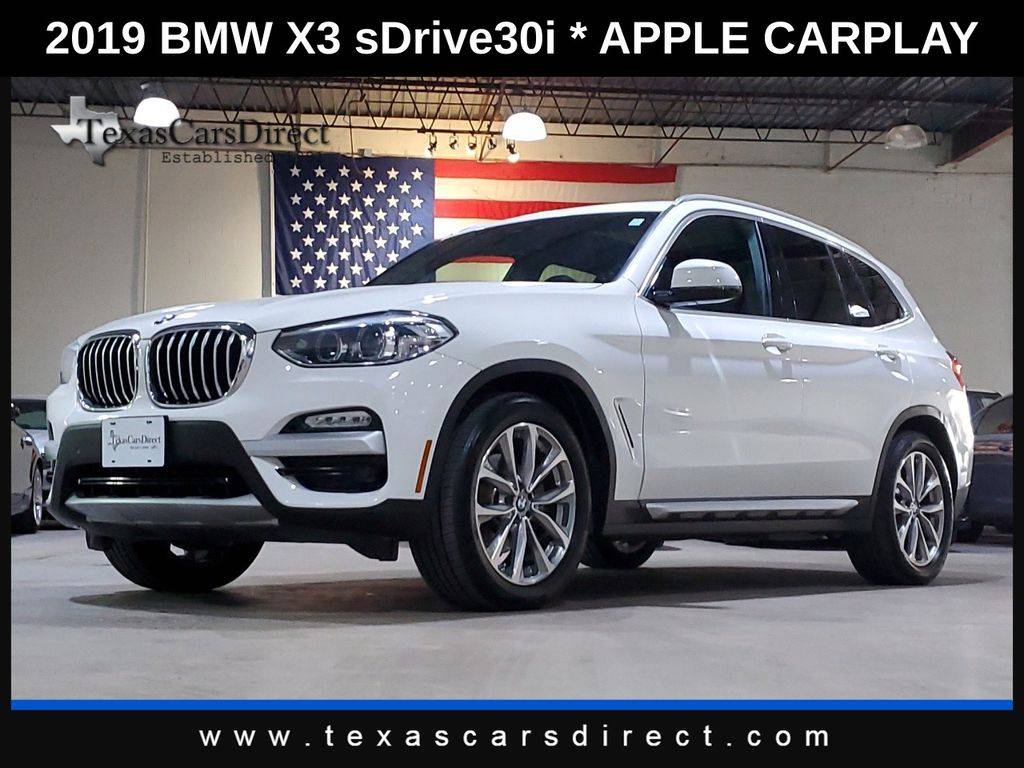 2019 BMW X3 30i — SUV — 52,187 mi — Dallas, TX