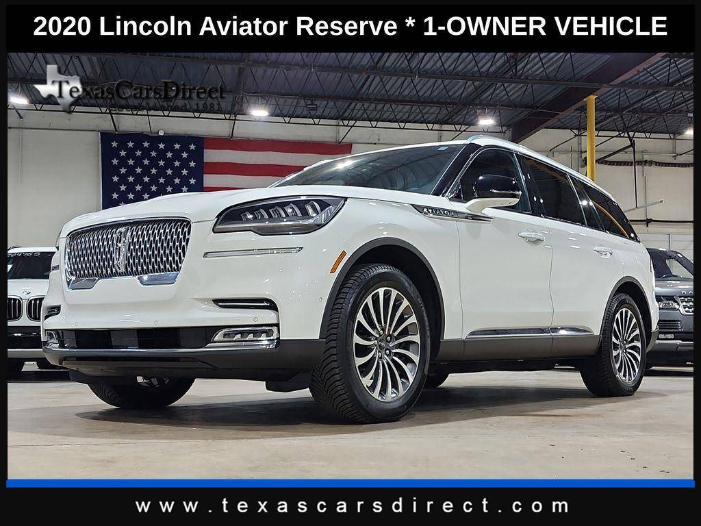 2020 Lincoln Aviator Reserve — SUV — 55,665 mi — Dallas, TX