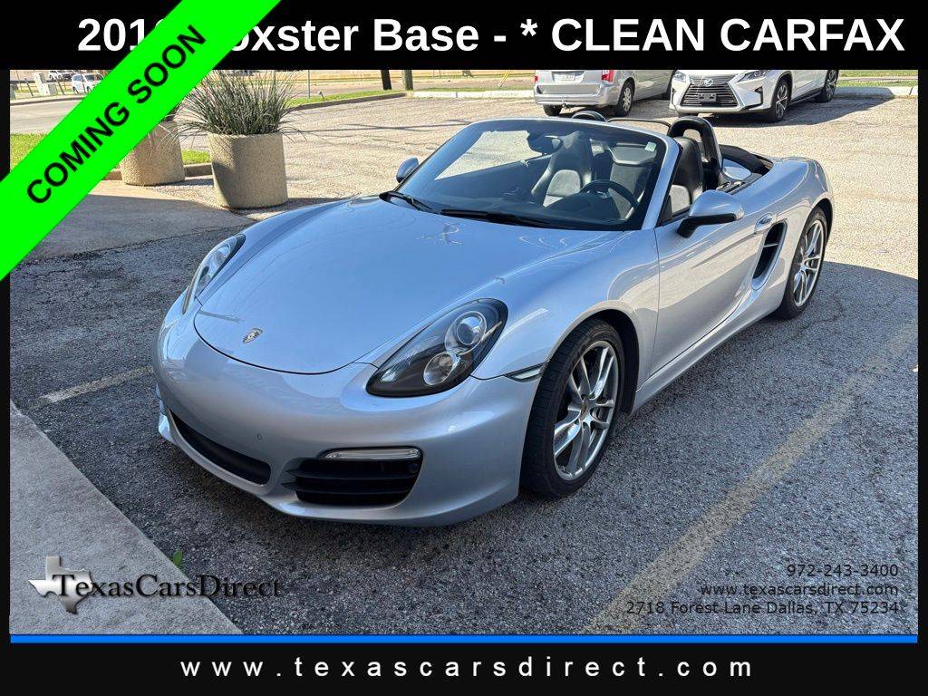 2016 Porsche Boxster