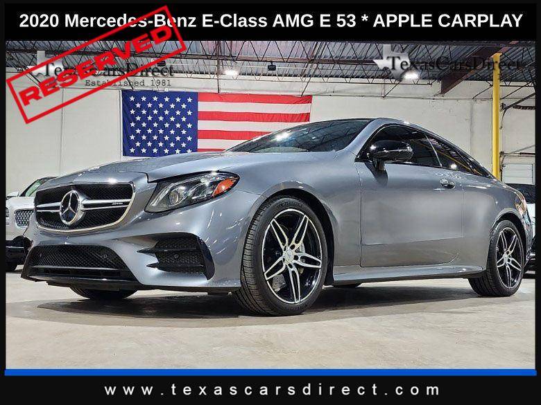 2020 Mercedes-Benz E-Class AMG E 53 — Coupe — 62,068 mi — Dallas, TX