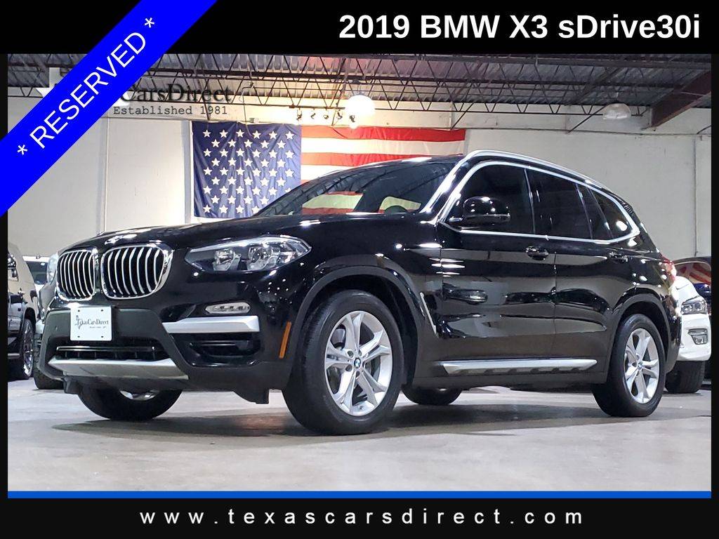 2019 BMW X3 30i — SUV — 89,869 mi — Dallas, TX