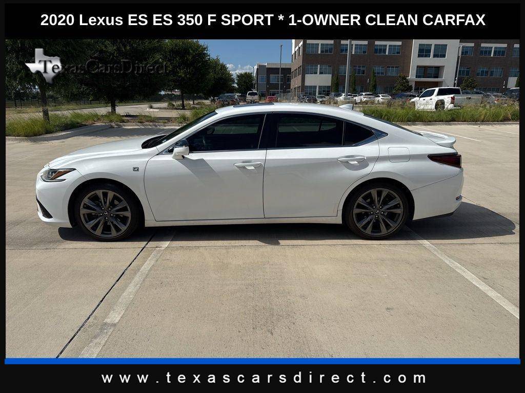 2020 Lexus ES ES 350 F Sport — Sedan — 60,613 mi — Dallas, TX