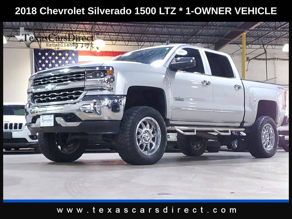 2018 Chevrolet Silverado 1500 LTZ — Pickup Truck — 80,214 mi — Dallas, TX