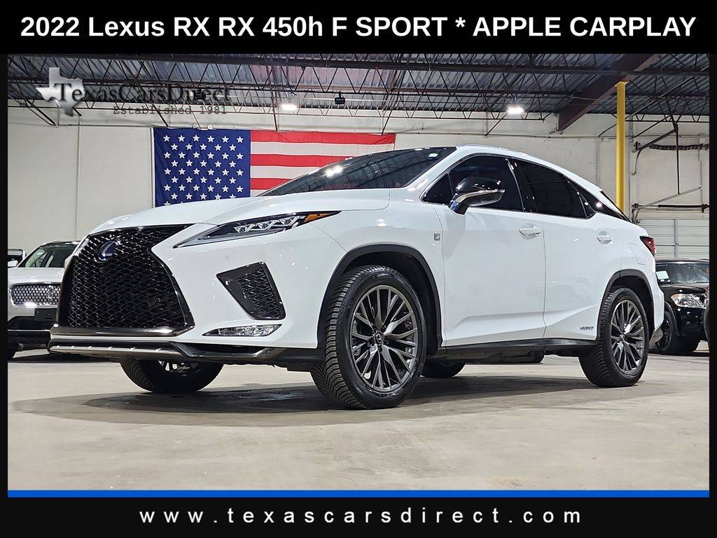2022 Lexus RX RX 450h F Sport — SUV — 46,718 mi — Dallas, TX