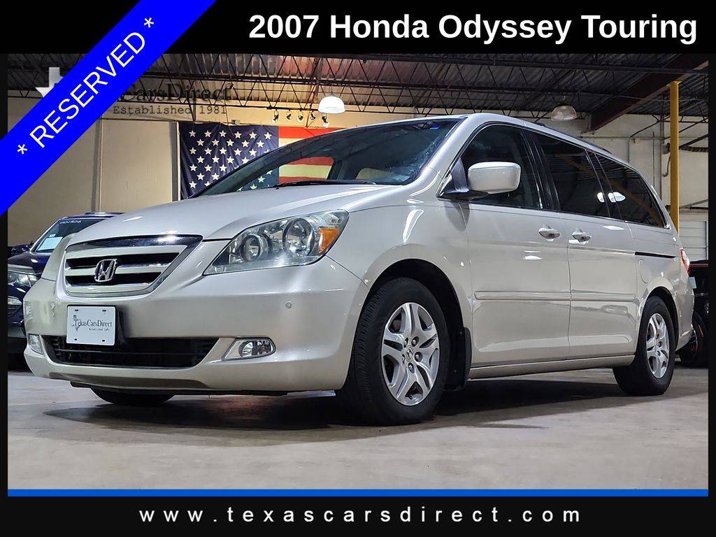 2007 Honda Odyssey Touring — Minivan — 71,320 mi — Dallas, TX