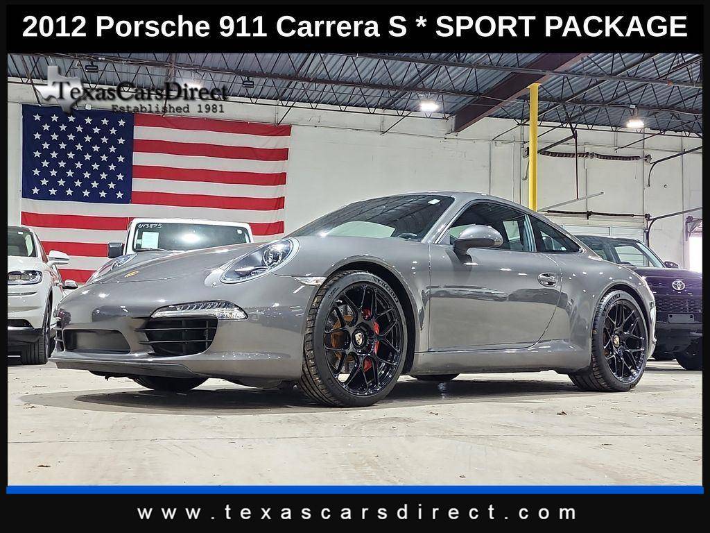 2012 Porsche 911 Carrera S — Coupe — 64,636 mi — Dallas, TX