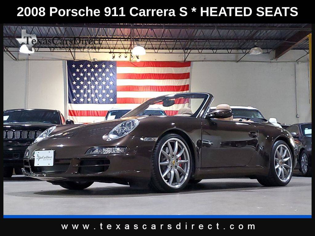 2008 Porsche 911 Carrera S — Convertible — 57,340 mi — Dallas, TX