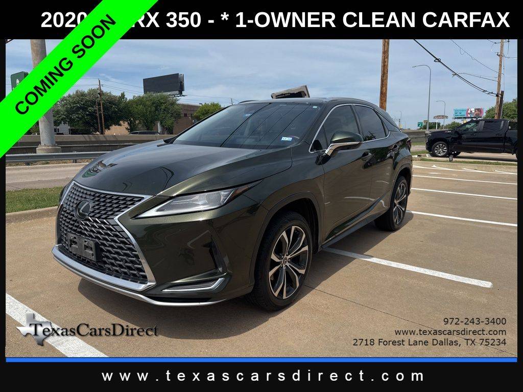 2020 Lexus RX RX 350