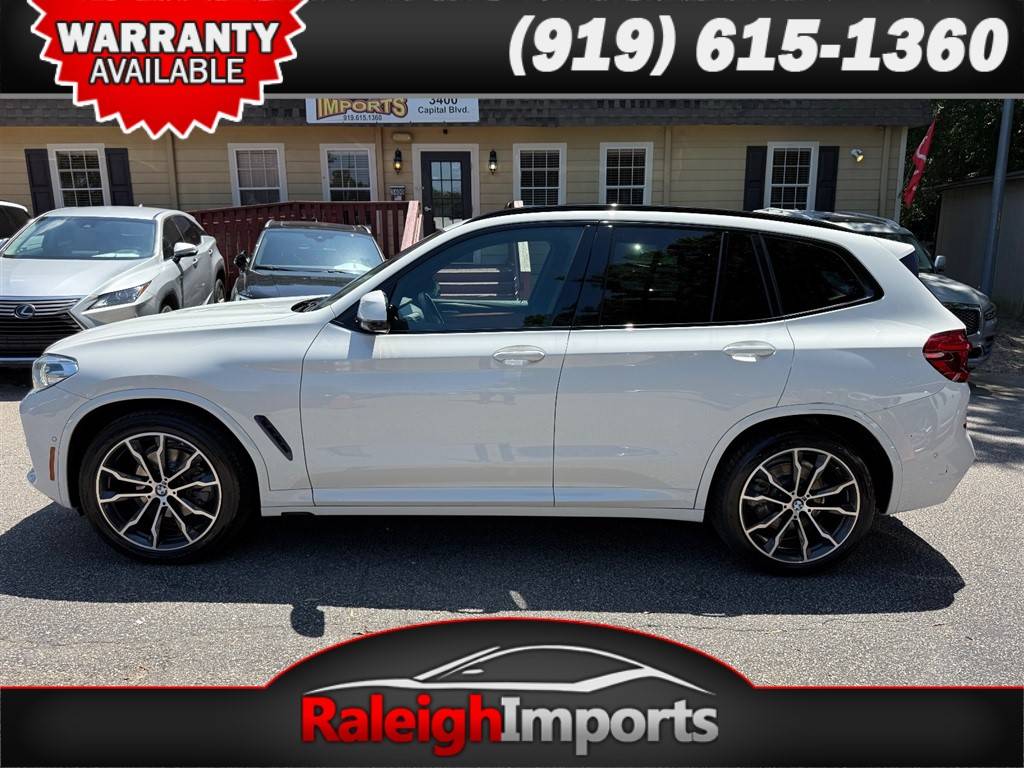 2021 BMW X3 30i — SUV — 110,430 mi — Raleigh, NC