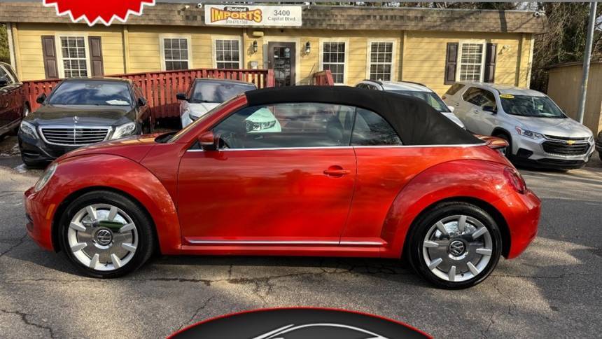 2016 Volkswagen Beetle 1.8T S — Convertible — 102,385 mi — Raleigh, NC