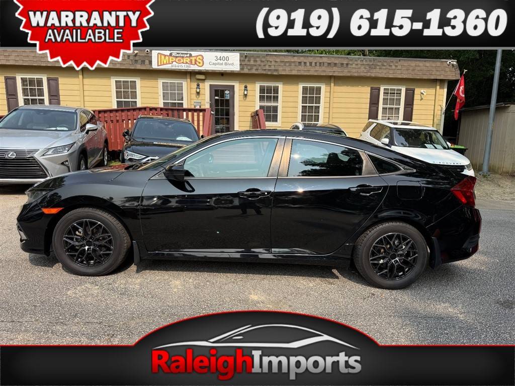 2021 Honda Civic LX — Sedan — 53,400 mi — Raleigh, NC