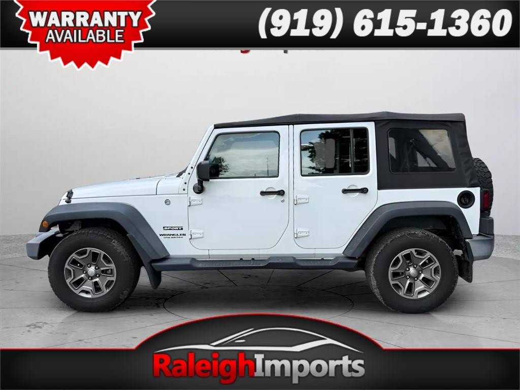 2017 Jeep Wrangler Sport — SUV — 127,975 mi — Raleigh, NC
