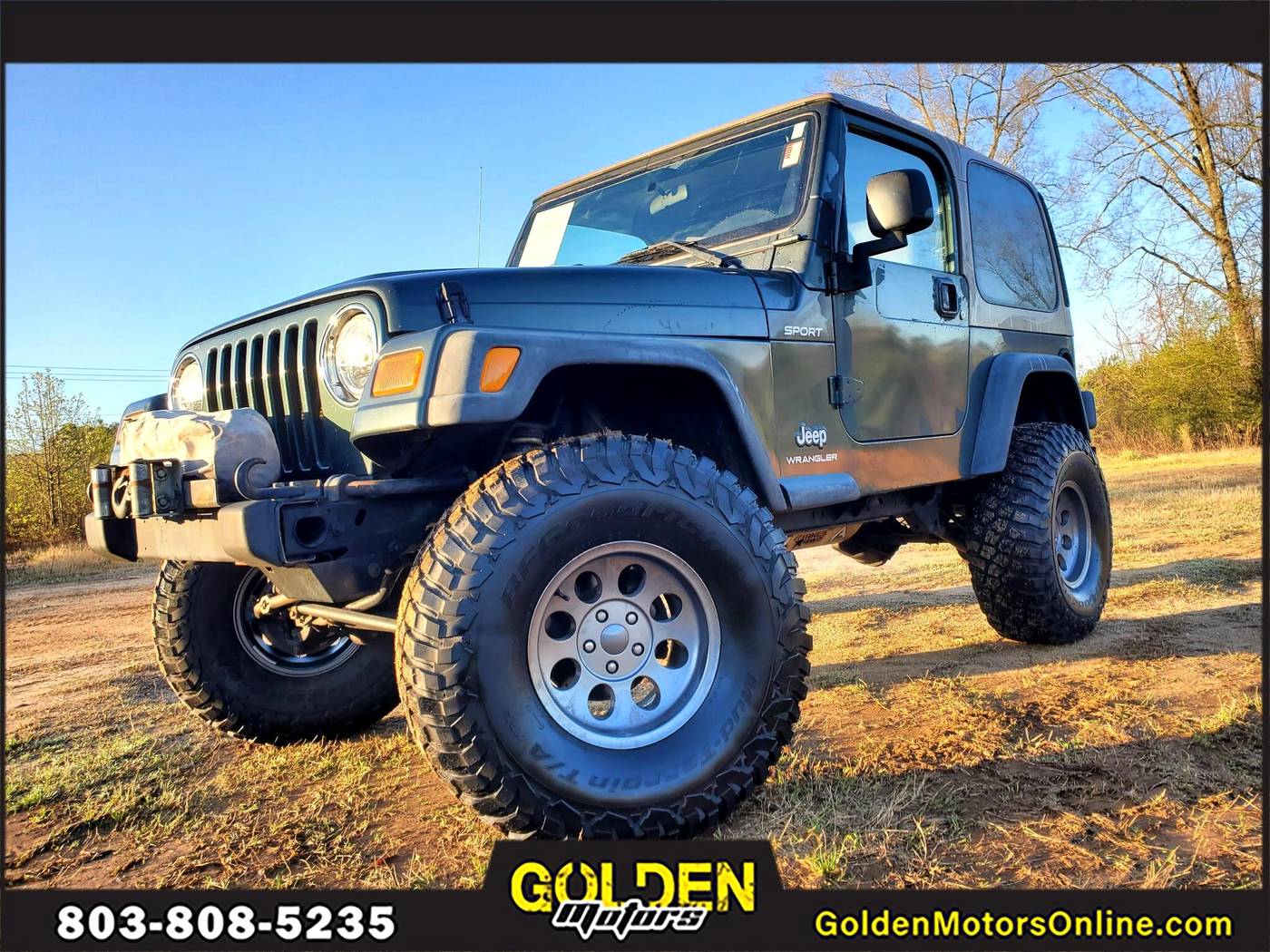 2003 Jeep Wrangler Sport — SUV — 157,345 mi — Columbia, SC