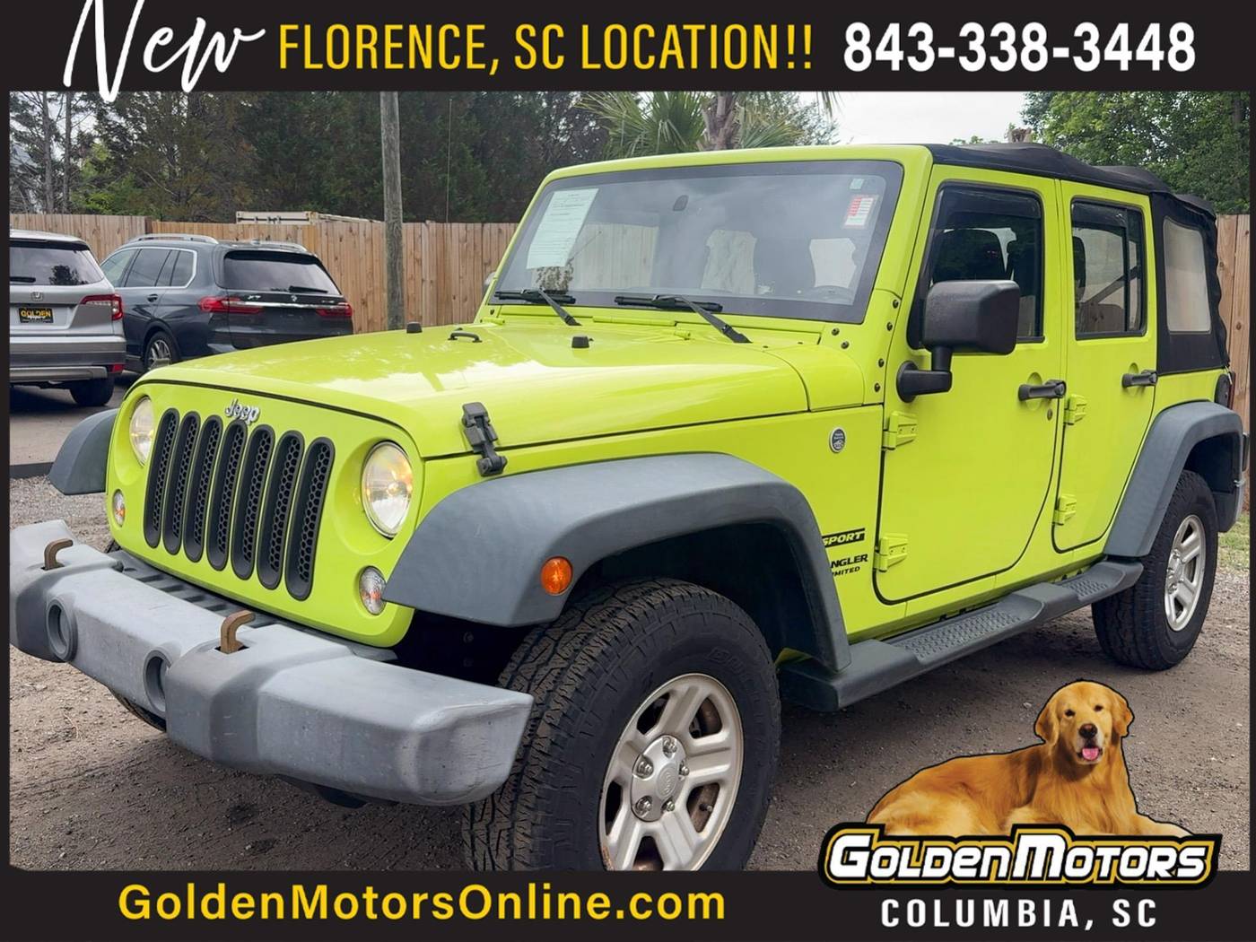 2016 Jeep Wrangler Unlimited Sport