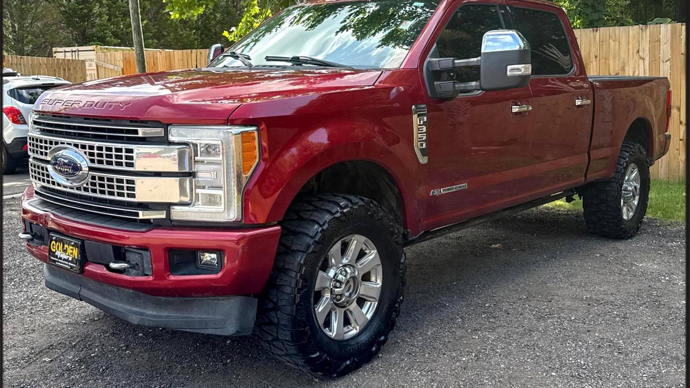 2018 Ford Super Duty F-350 Platinum