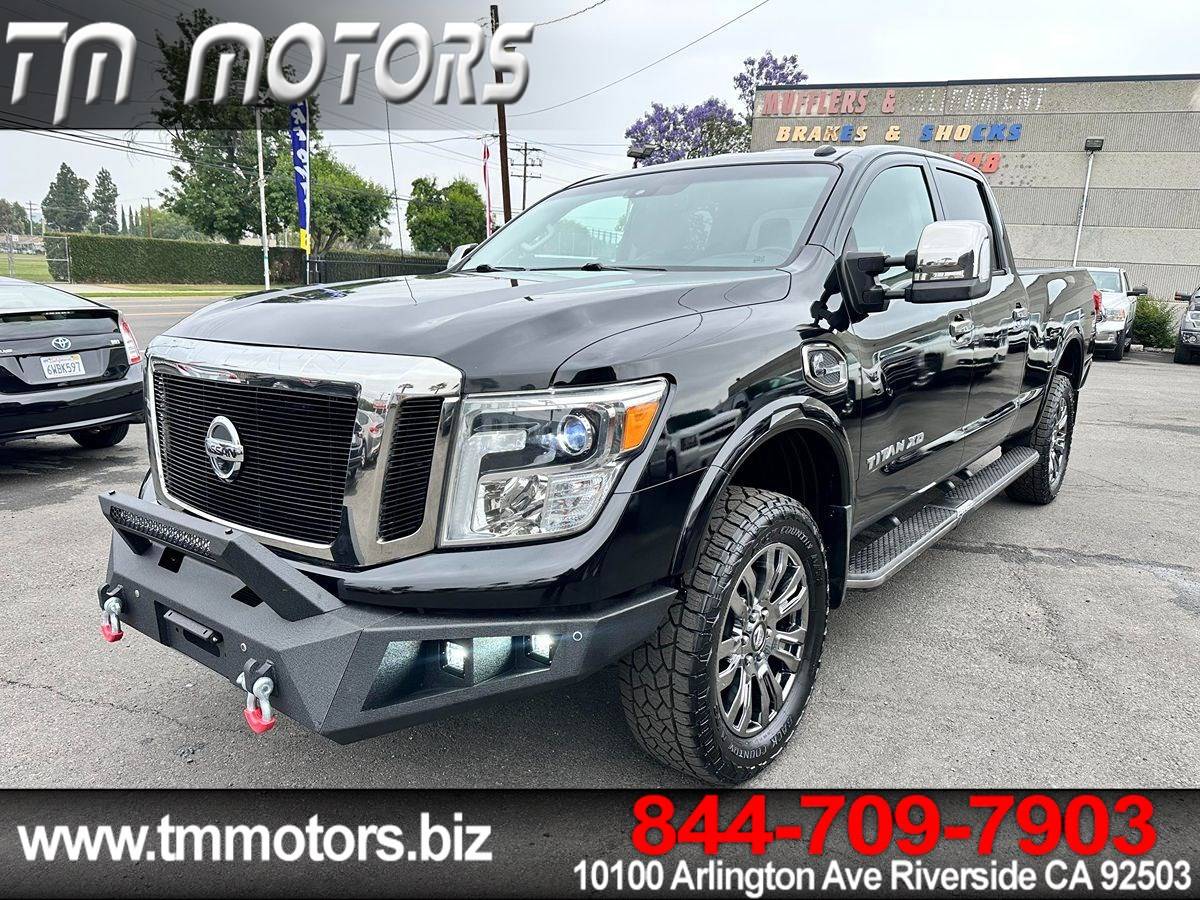 2016 Nissan Titan XD Platinum Reserve — Pickup Truck — 80,541 mi — Riverside, CA