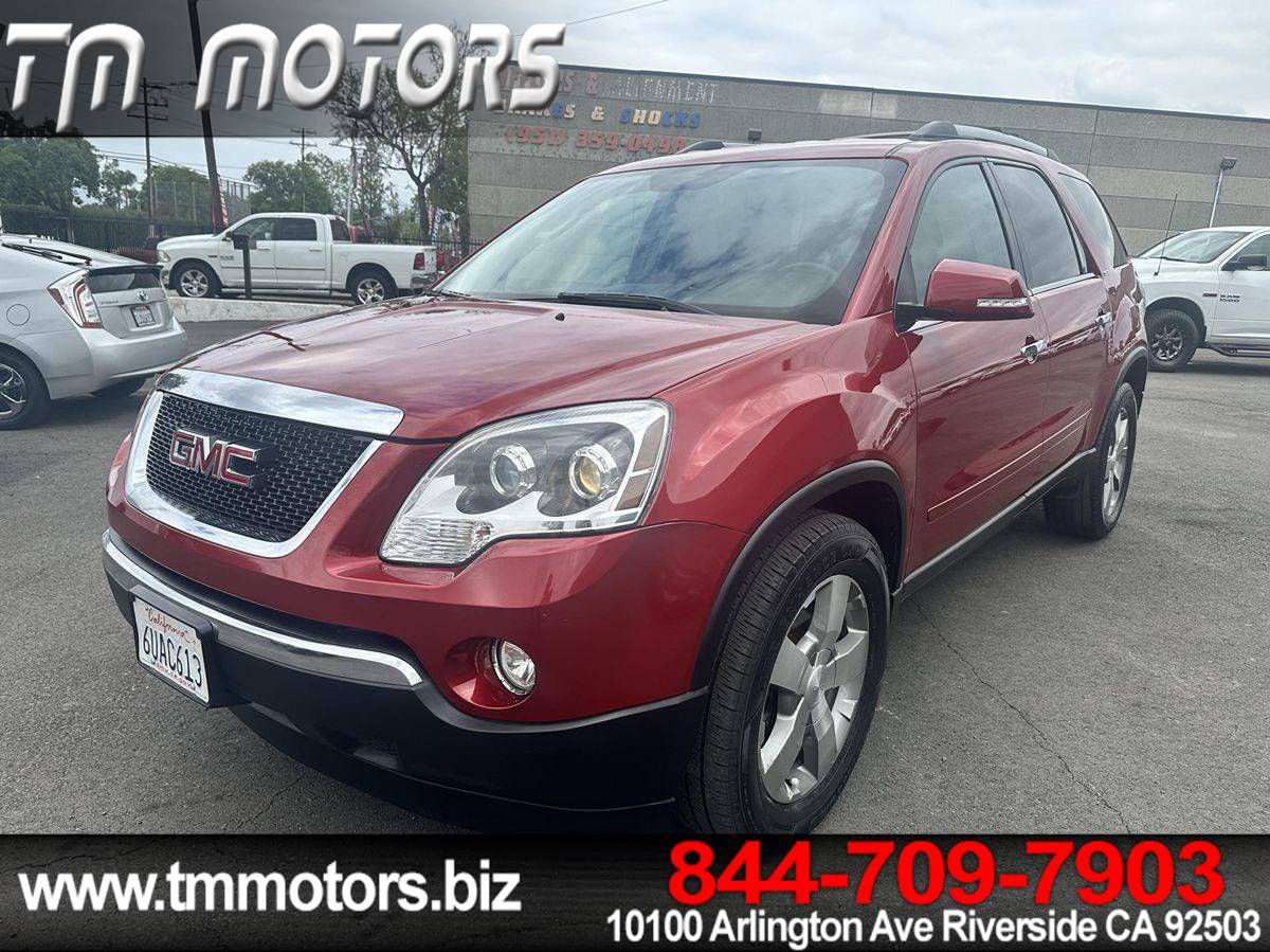 2012 GMC Acadia SLT — SUV — 69,253 mi — Riverside, CA