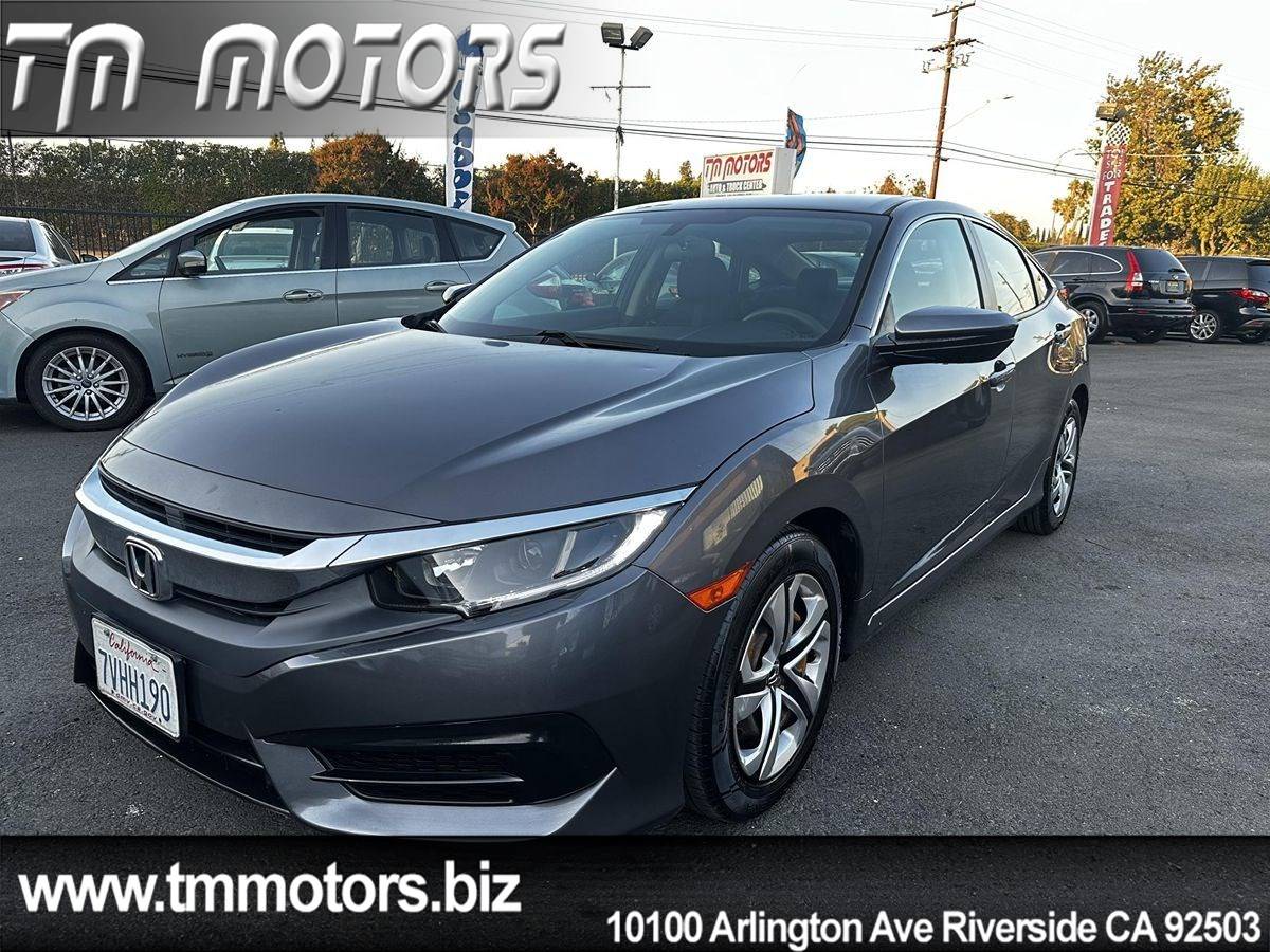 2016 Honda Civic LX — Sedan — 128,934 mi — Riverside, CA