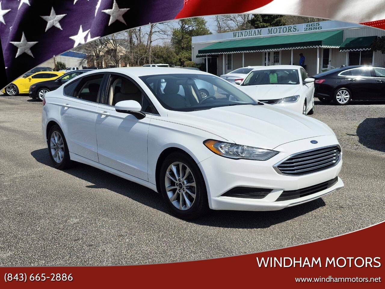 2017 Ford Fusion SE — Sedan — 107,875 mi — Florence, SC