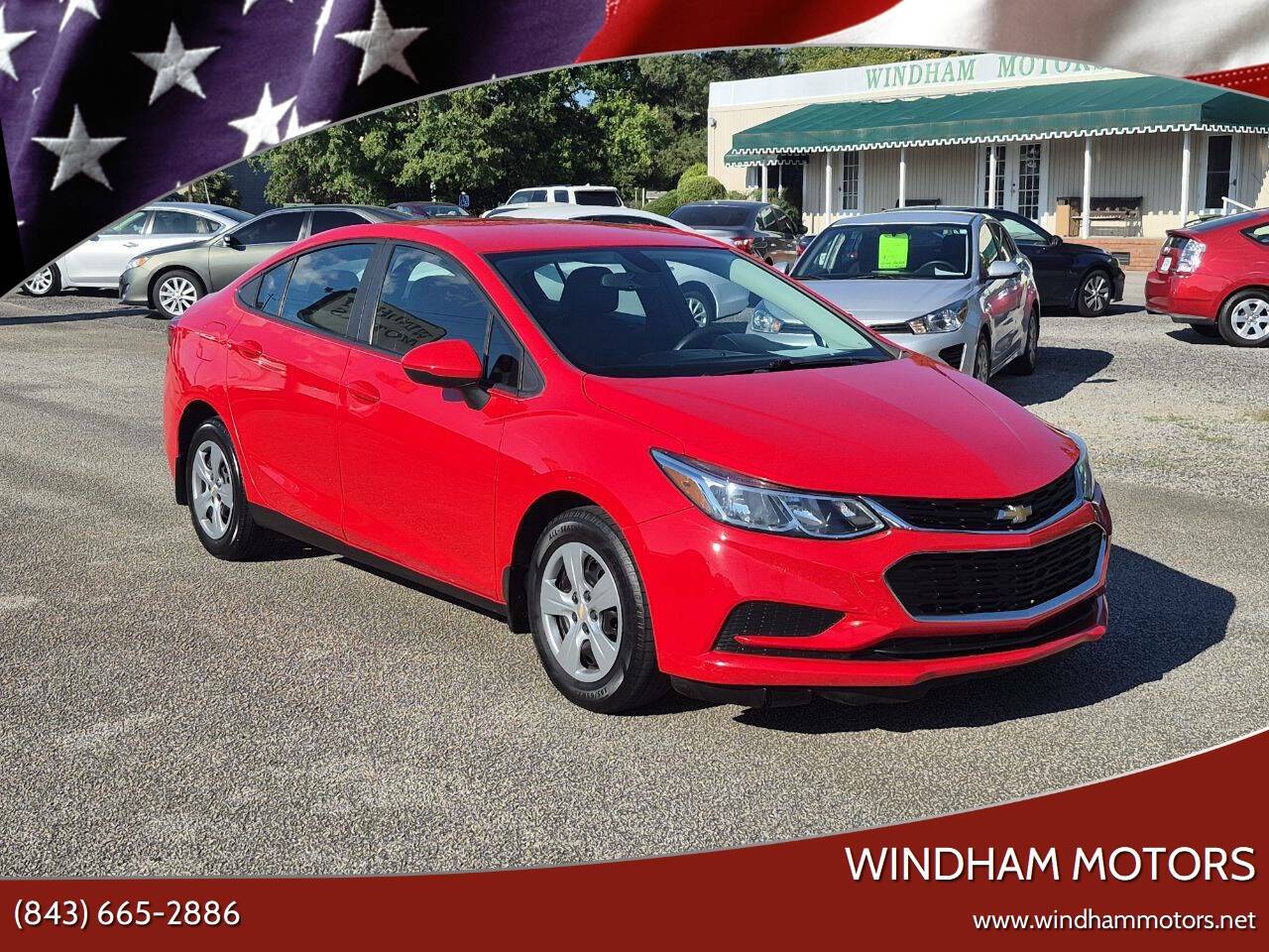 2017 Chevrolet Cruze LS — Sedan — 118,425 mi — Florence, SC