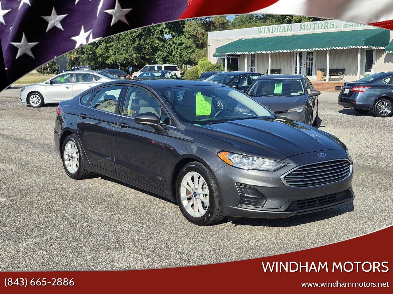 2019 Ford Fusion SE — Sedan — 74,022 mi — Florence, SC