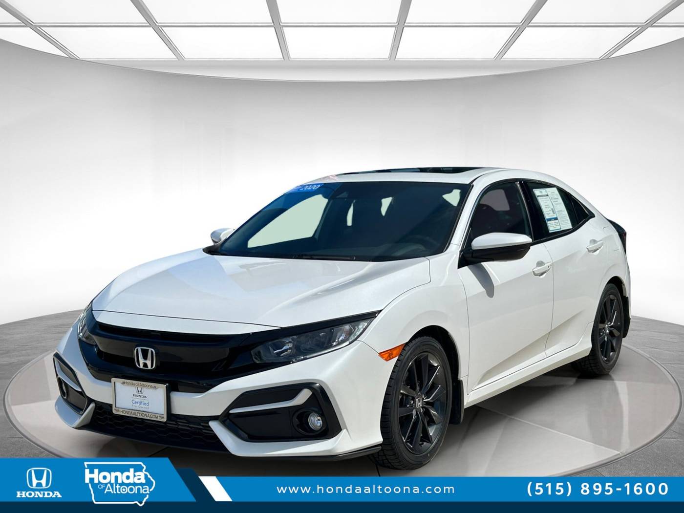 2020 Honda Civic EX — Hatchback — 38,625 mi — Altoona, IA