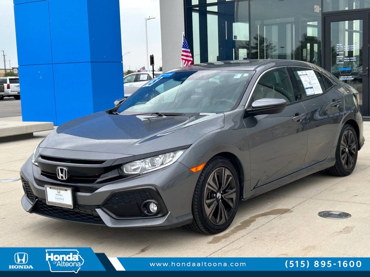 2018 Honda Civic EX-L Navi — Hatchback — 122,412 mi — Altoona, IA