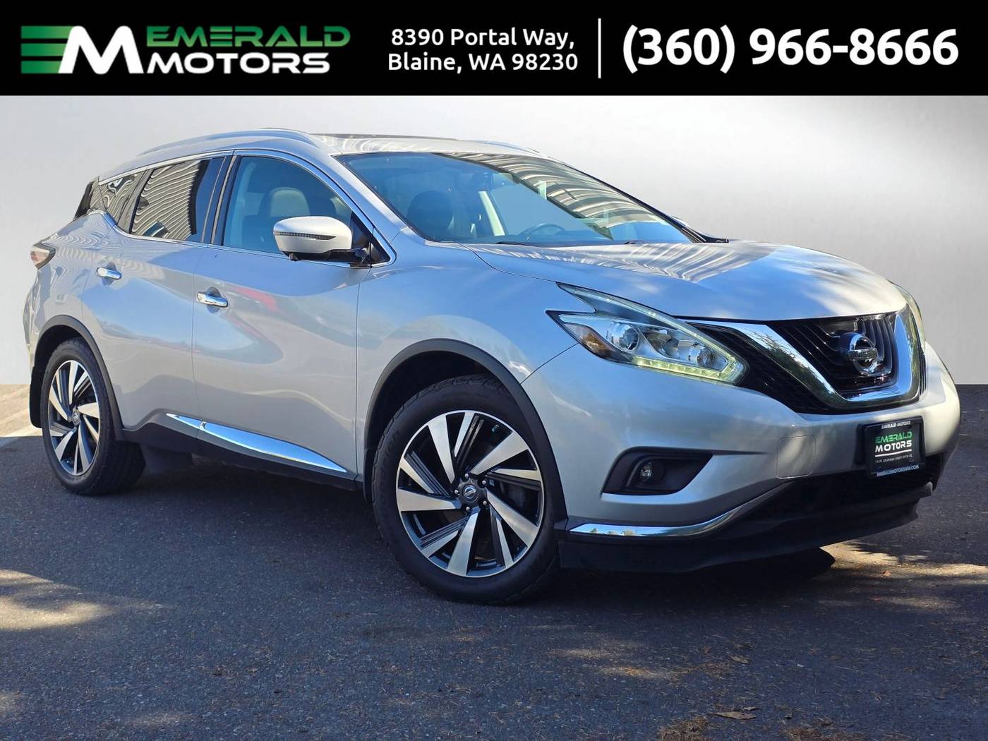 2016 Nissan Murano Platinum — SUV — 79,082 mi — Ferndale, WA