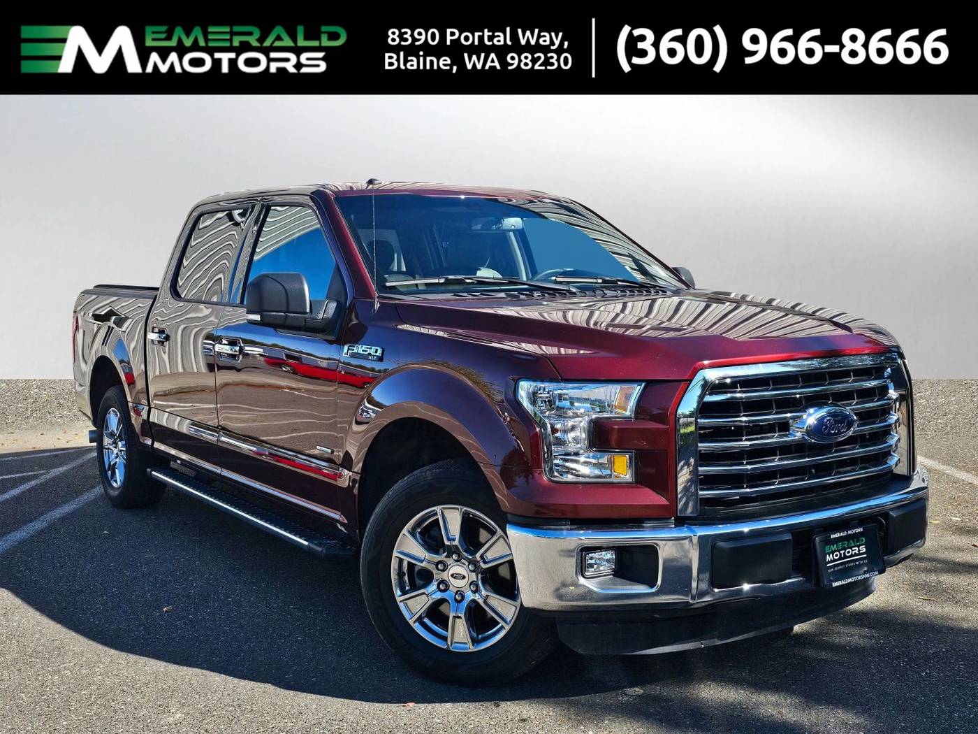 2016 Ford F-150 XLT — Pickup Truck — 50,560 mi — Ferndale, WA