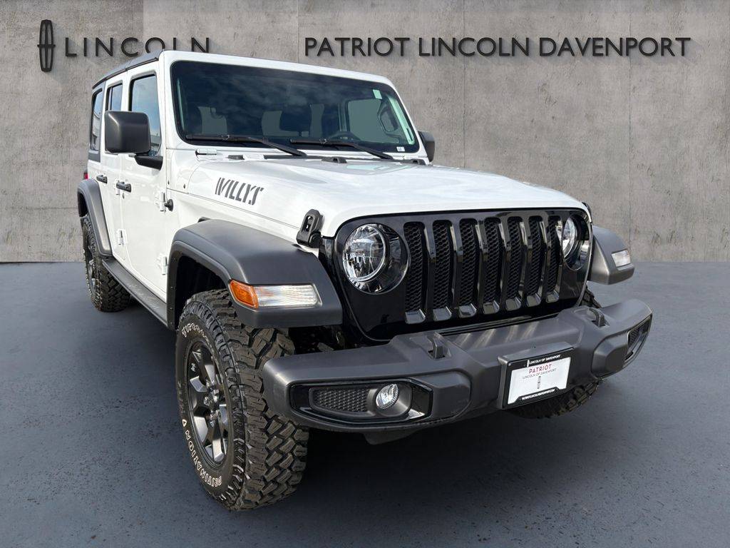 2021 Jeep Wrangler Willys Sport — SUV — 1,367 mi — Davenport, IA