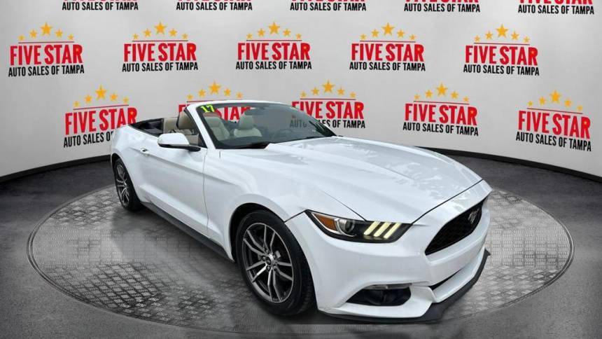 2017 Ford Mustang EcoBoost Premium — Convertible — 123,629 mi — Tampa, FL