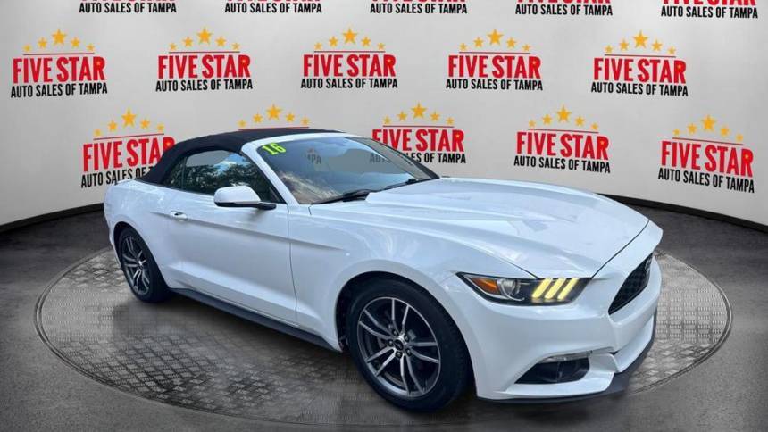 2016 Ford Mustang EcoBoost Premium — Convertible — 90,679 mi — Tampa, FL