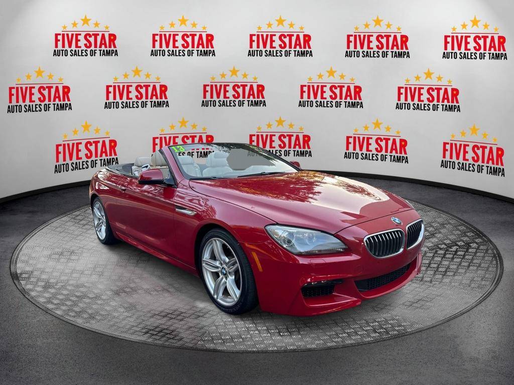 2013 BMW 6 Series 640i — Convertible — 82,952 mi — Tampa, FL