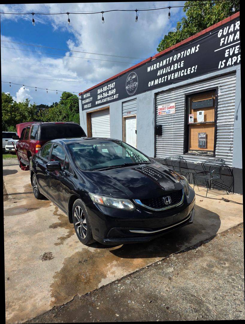 2015 Honda Civic EX — Sedan — 163,602 mi — Laurens, SC